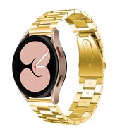 Samsung Galaxy Watch 4 - 40mm / 44mm - Stalen schakelband - Goud