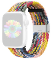 Braided bandje - Multicolor Spring - Geschikt voor Apple Watch 42mm / 44mm / 45mm / 49mm