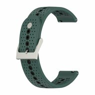 Garmin Forerunner 55 / 245 / 645 - Dot Pattern bandje - Groen