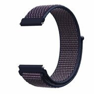 Garmin Approach S12 / S40 / S42 - Sport Loop bandje - Navy / donkerpaars gemêleerd - nylon