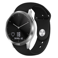 Garmin Vivoactive 4s / Venu 2s / Vivomove 3s / Forerunner 255s - Sportbandje - Maat: Large - Zwart