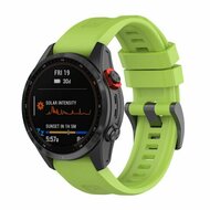 Siliconen sportbandje - Groen - Garmin Forerunner 745 / 935 / 945 / 955