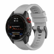 Siliconen sportbandje - Grijs - Garmin Forerunner 745 / 935 / 945 / 955