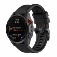 Siliconen sportbandje - Zwart - Garmin Forerunner 745 / 935 / 945 / 955