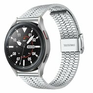 Garmin Vivoactive 4 / 4L - Stalen bandje - Zilver