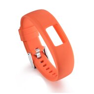 Siliconen sportbandje - Oranje - Garmin Vivofit 4