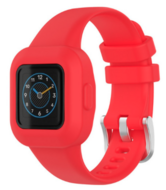 Siliconen one color - Rood - Garmin Vivofit Junior 3