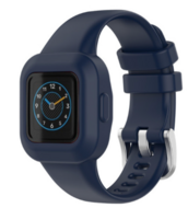 Siliconen one color - Donkerblauw - Garmin Vivofit Junior 3