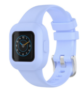 Siliconen one color - Pastel blauw - Garmin Vivofit Junior 3