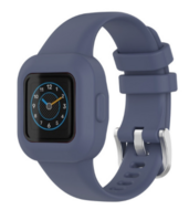 Siliconen one color - Blauwgrijs - Garmin Vivofit Junior 3