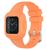 Siliconen one color - Oranje - Garmin Vivofit Junior 3