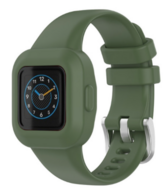 Siliconen one color - Groen - Garmin Vivofit Junior 3