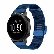 Garmin Vivoactive 4 / 4L - Milanese bandje met klemsluiting - Donkerblauw