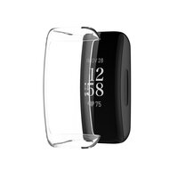 Fitbit Inspire 3 TPU case (volledig beschermd) - Transparant