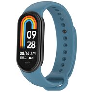 Siliconen bandje - Donkerblauw - Xiaomi Mi Band 8