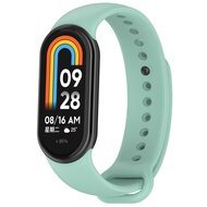 Siliconen bandje - Mintgroen - Xiaomi Mi Band 8