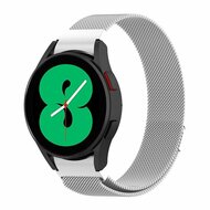 Milanese bandje (ronde connector) - Zilver - Samsung Galaxy Watch 6 - 40mm & 44mm