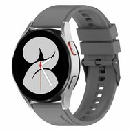 Siliconen gesp bandje - Grijs - Samsung Galaxy Watch 6 - 40mm & 44mm