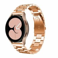 Stalen schakelband - Rosé goud - Samsung Galaxy Watch 6 Classic - 47mm & 43mm