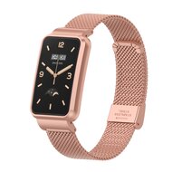 Milanese bandje met case - Rosé goud - Xiaomi Smart band 7 Pro