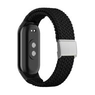 Braided nylon bandje - Zwart - Xiaomi Smart band 8