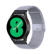 Braided nylon bandje - Grijs - Xiaomi Mi Watch / Xiaomi Watch S1 / S1 Pro / S1 Active / Watch S2