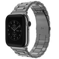 Stalen schakelband - Space Grey - Geschikt voor Apple watch 42mm / 44mm / 45mm / 49mm