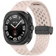 D-buckle siliconen sportband - Zandroze - Samsung Galaxy Watch Ultra 47mm