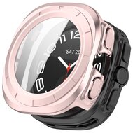 Hard case met screen protector (waterdicht) - Rosé pink - Samsung Galaxy Watch Ultra 47mm