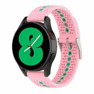 Dot Pattern siliconen bandje - Roze - Huawei Watch GT 2 Pro / GT 3 Pro - 46mm