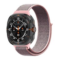 Nylon loop bandje - Roze - Samsung Galaxy Watch Ultra 47mm