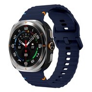 Wave Sport Band - Donkerblauw - Samsung Galaxy Watch Ultra 47mm