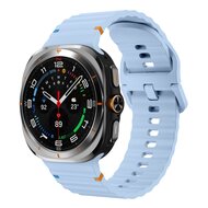 Wave Sport Band - Lichtblauw - Samsung Galaxy Watch Ultra 47mm