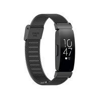 Fitbit Inspire 3 - Milanese band met klemsluiting - Zwart