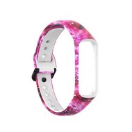 Siliconen band met print - Sterrenhemel - Samsung Galaxy Watch Fit 2