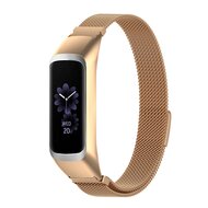 Milanese band - Champagne goud - Samsung Galaxy Watch Fit 2