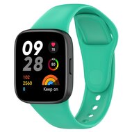 Siliconen bandje - Mint groen - Xiaomi Redmi Watch 3