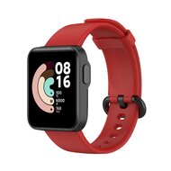 Classic siliconen sportbandje - Rood - Xiaomi Mi Watch Lite / Redmi Watch