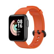 Classic siliconen sportbandje - Oranje - Xiaomi Mi Watch Lite / Redmi Watch